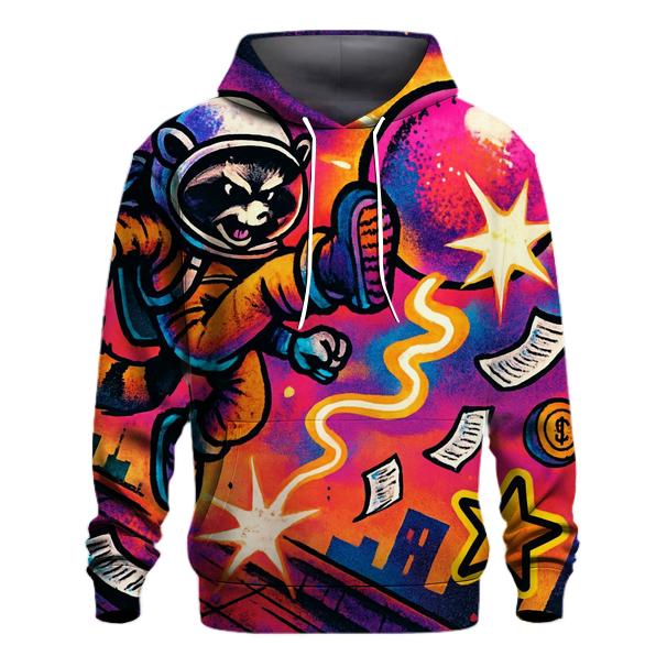 Clockwork Bubblegum Meteor graphic hoodies