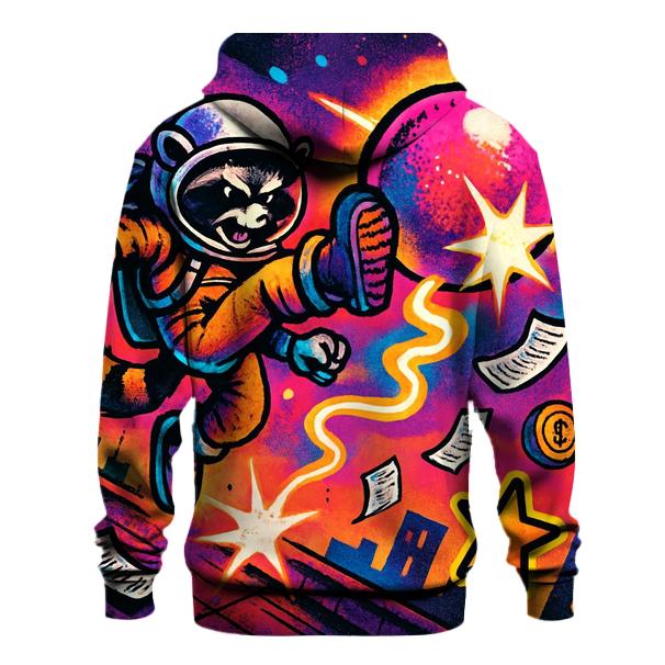 Clockwork Bubblegum Meteor graphic hoodies