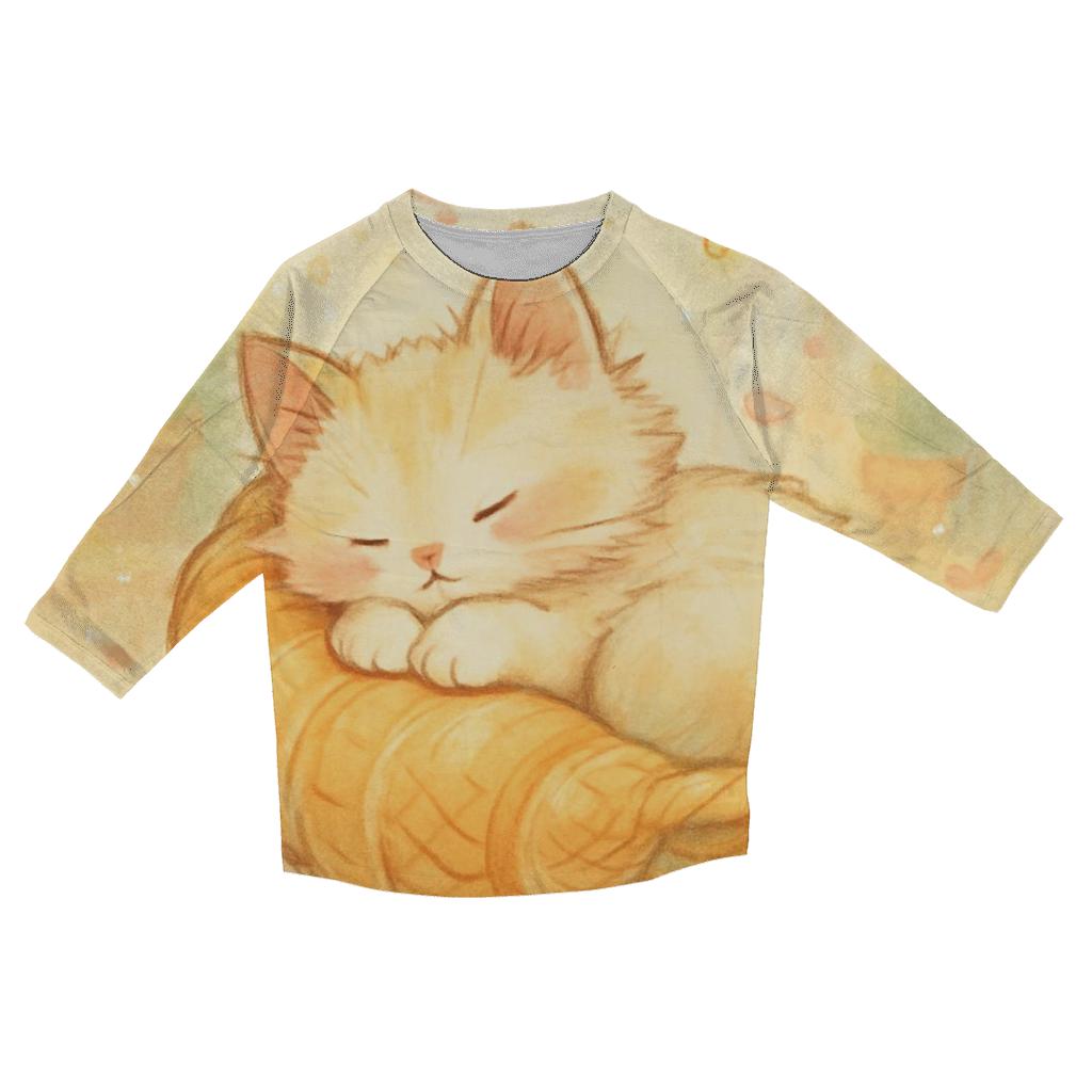 Sunbeam Bakery Basket Nap cotton quarter sleeve shirts