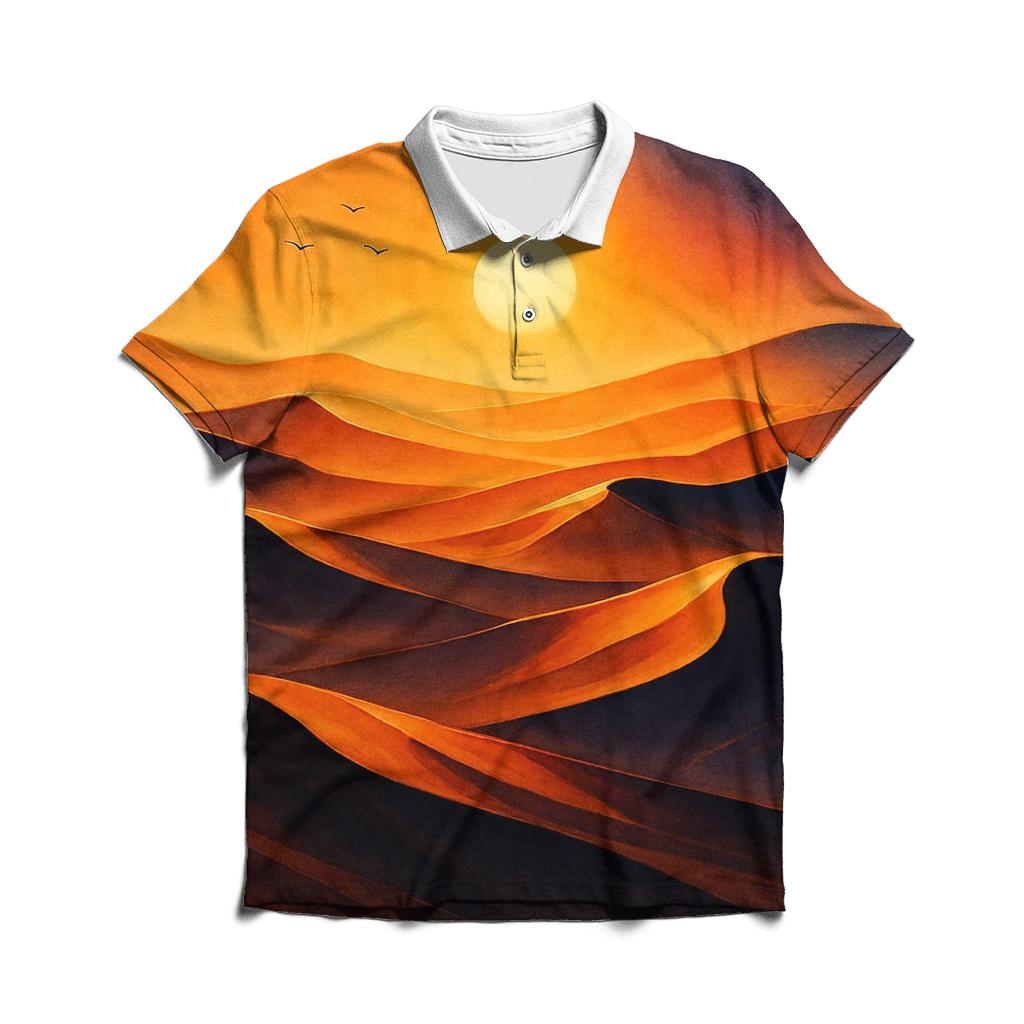 Cinder Dunes Emberfall personalized polo shirts