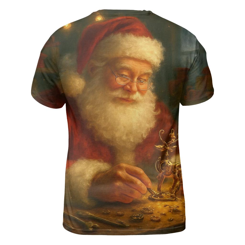 Gilded Workshop Santa Clockwork Miracle personalized full print shirts