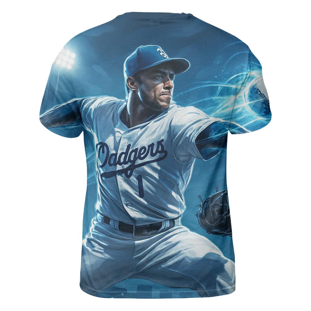 Chrome Comet Pitcher Over Downtown Lights trendy printed shirt styles