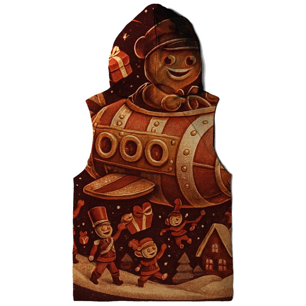 Gingerbread Airship Toy Parade hoodie designs