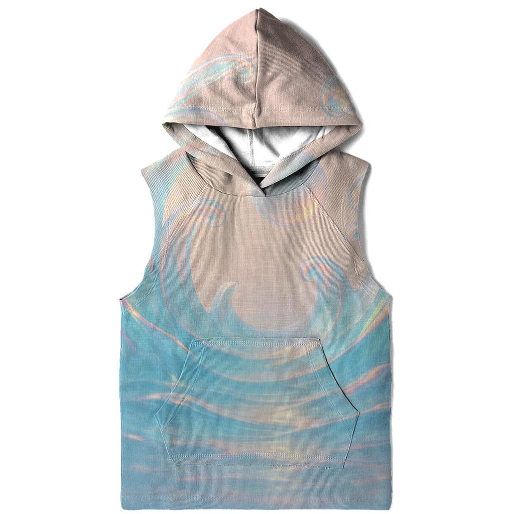 Prismatic Tide Cathedral printed hoodies