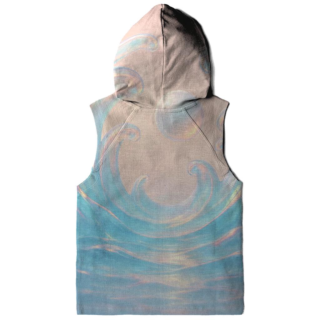 Prismatic Tide Cathedral printed hoodies