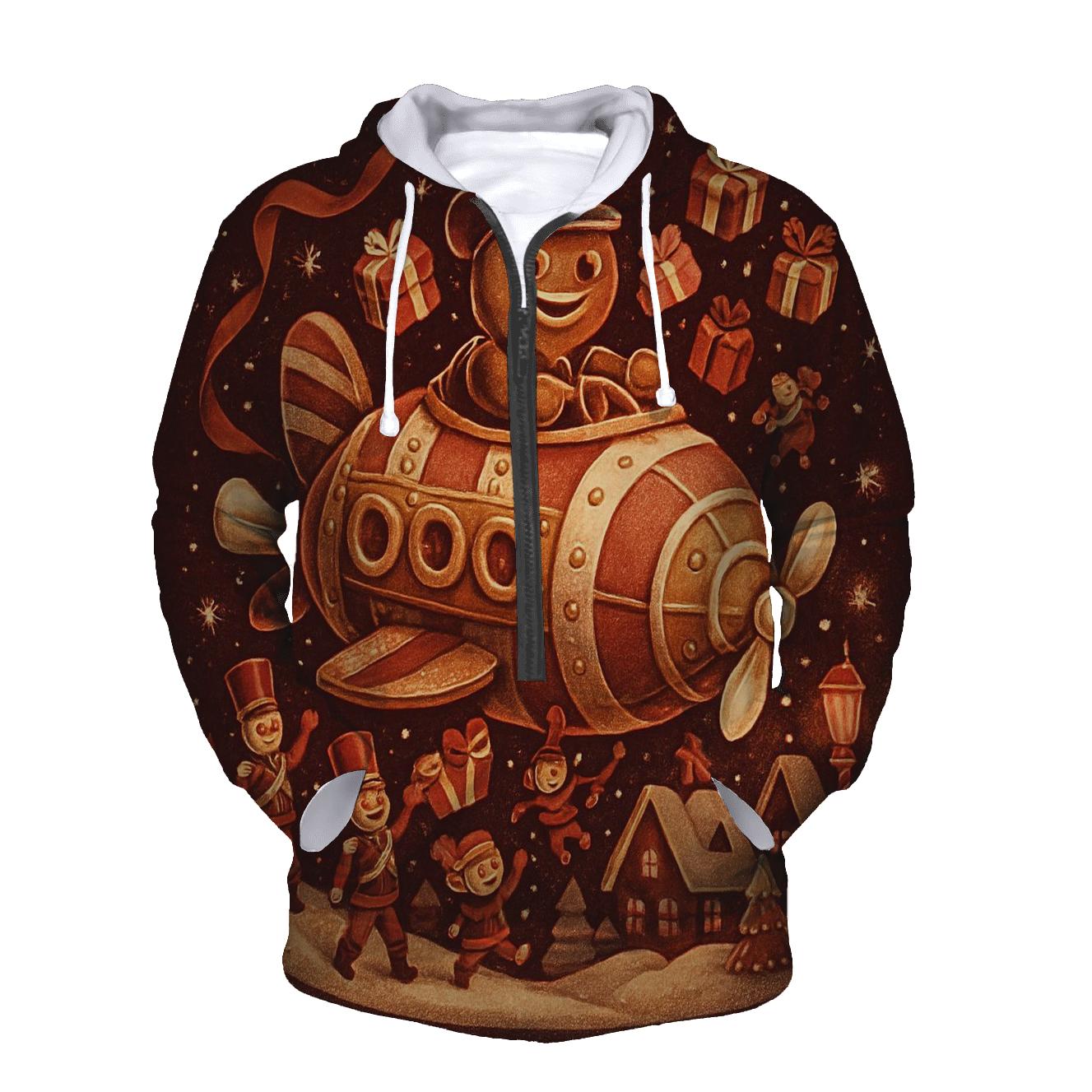 Gingerbread Airship Toy Parade hoodie trends
