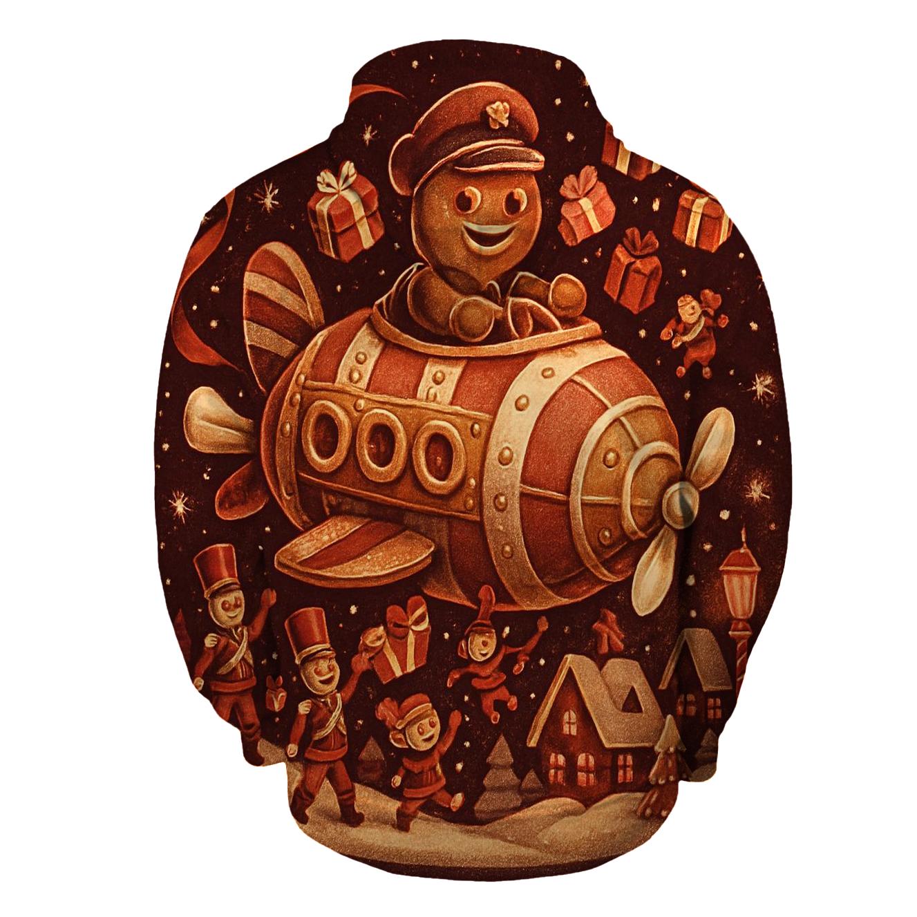 Gingerbread Airship Toy Parade hoodie trends