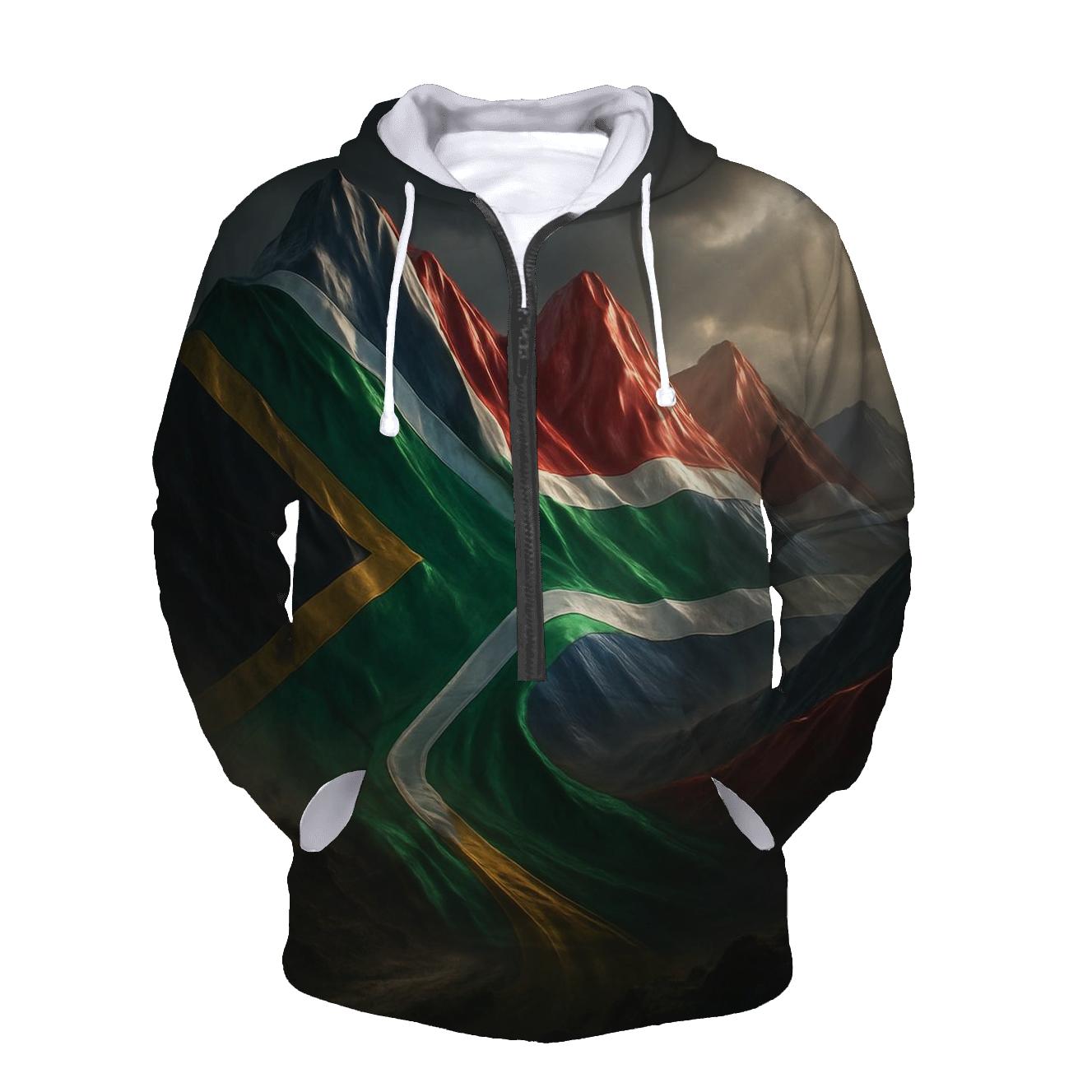 Metallic Horizon Flag South Africa hoodies fashion