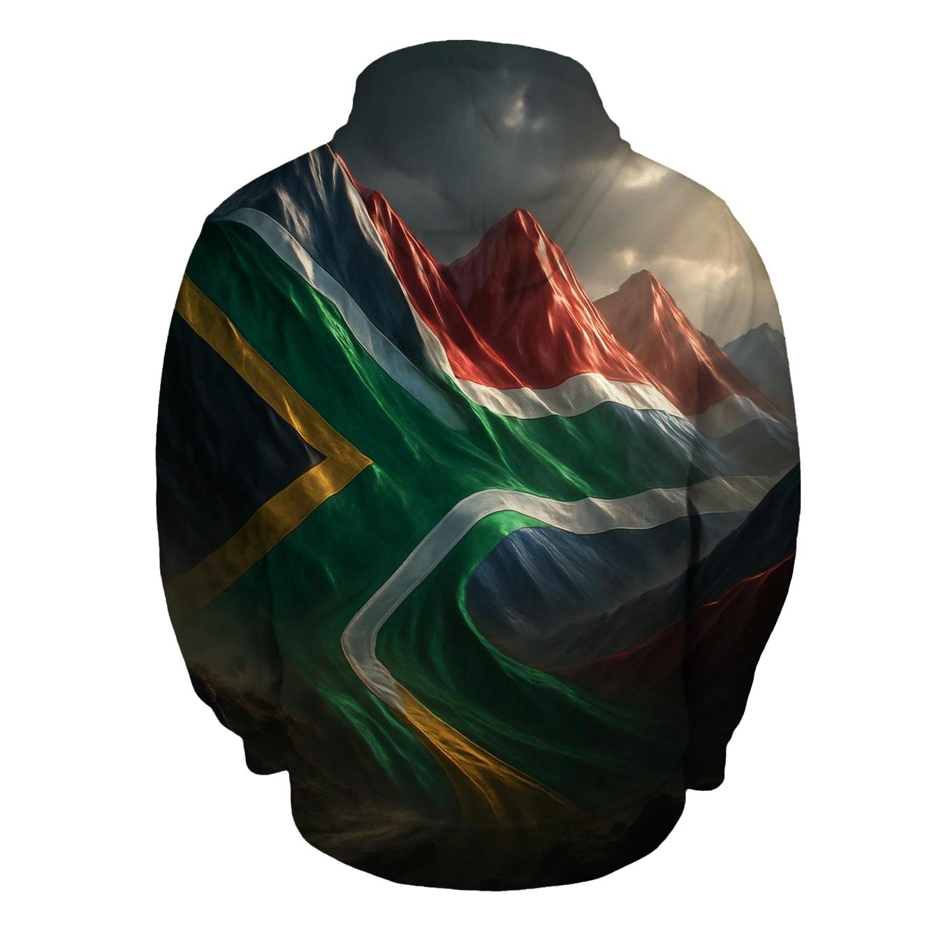 Metallic Horizon Flag South Africa hoodies fashion