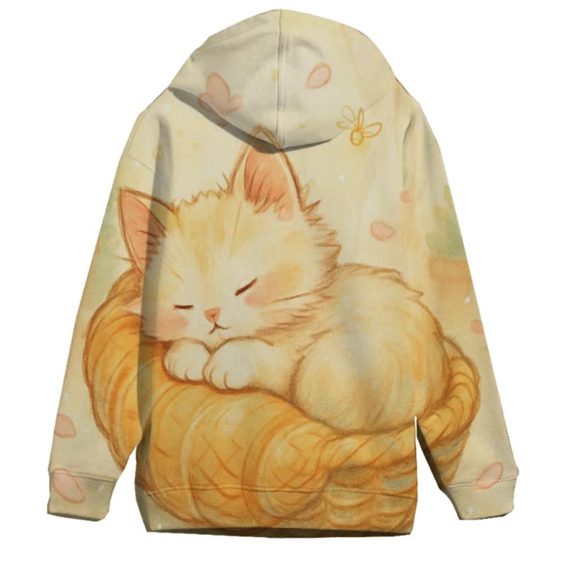 Sunbeam Bakery Basket Nap zip-up hoodies