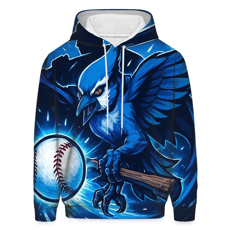 Frozen Arc Blue Jays Slugger pullover hoodies