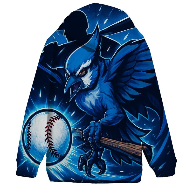 Frozen Arc Blue Jays Slugger pullover hoodies