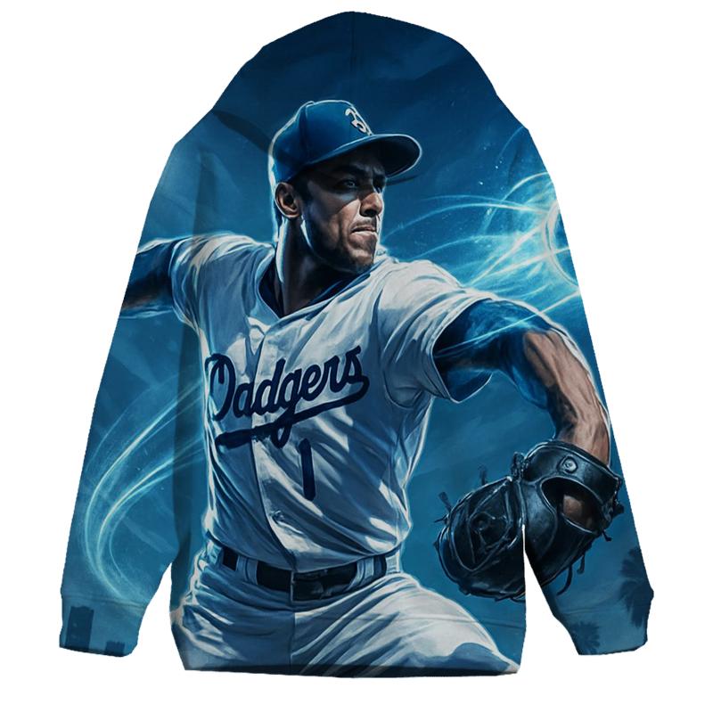 Chrome Comet Pitcher Over Downtown Lights pullover hoodies