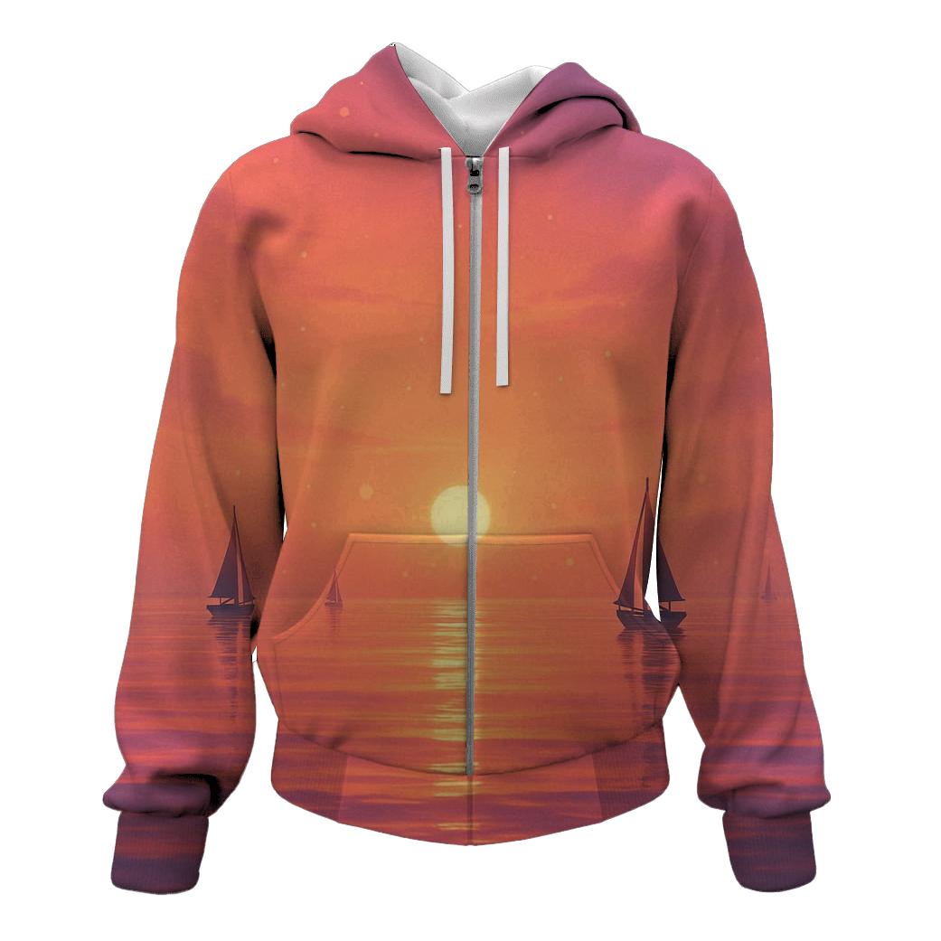 Mirage Harbor Afterglow hoodie styles