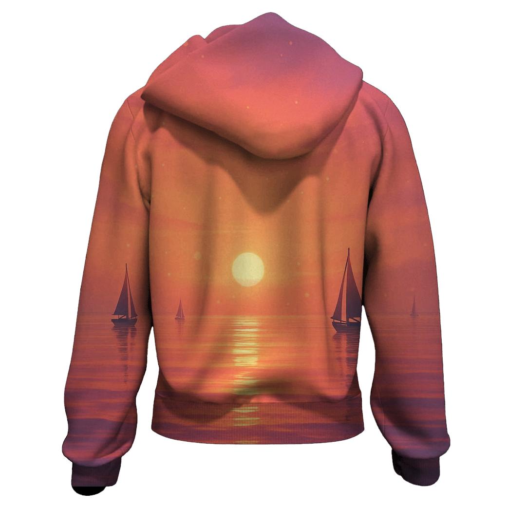 Mirage Harbor Afterglow hoodie styles