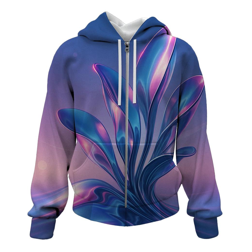 Chrome Mirage Bloomscape graphic hoodies