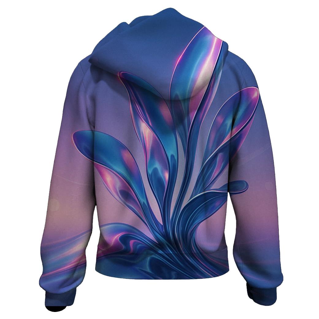 Chrome Mirage Bloomscape graphic hoodies