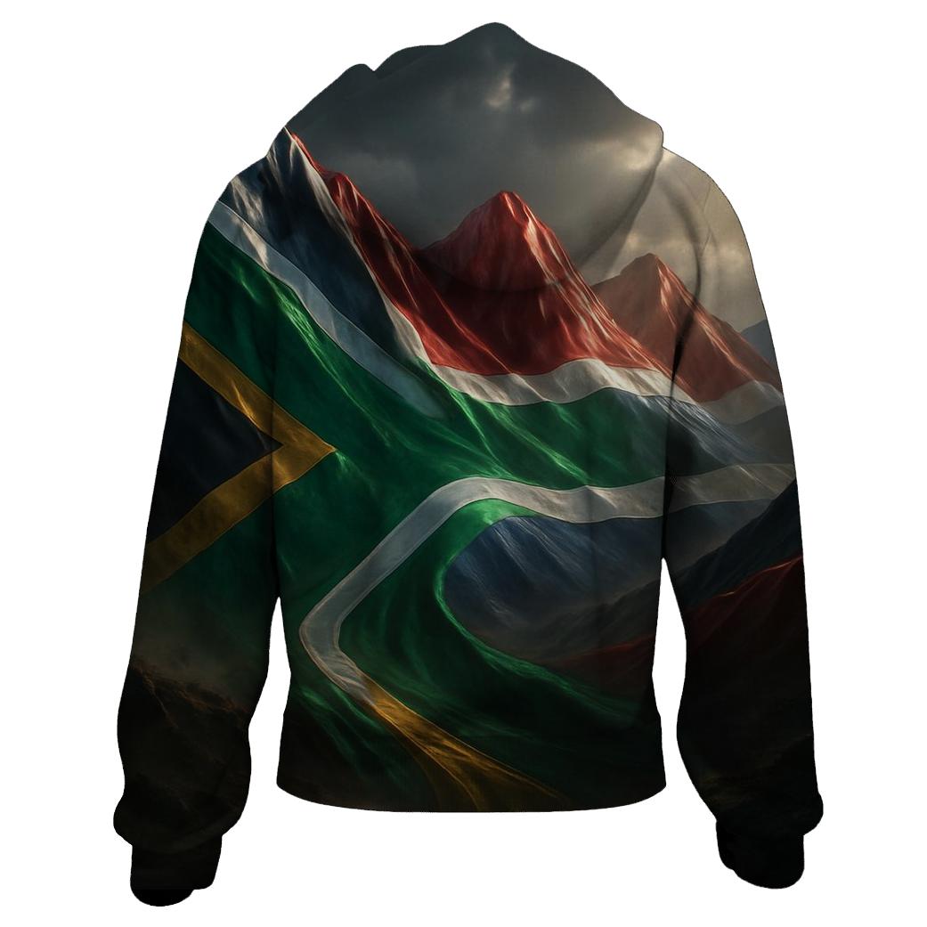 Metallic Horizon Flag South Africa hoodie trends