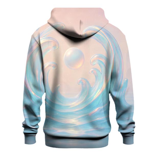 Prismatic Tide Cathedral embroidered hoodies