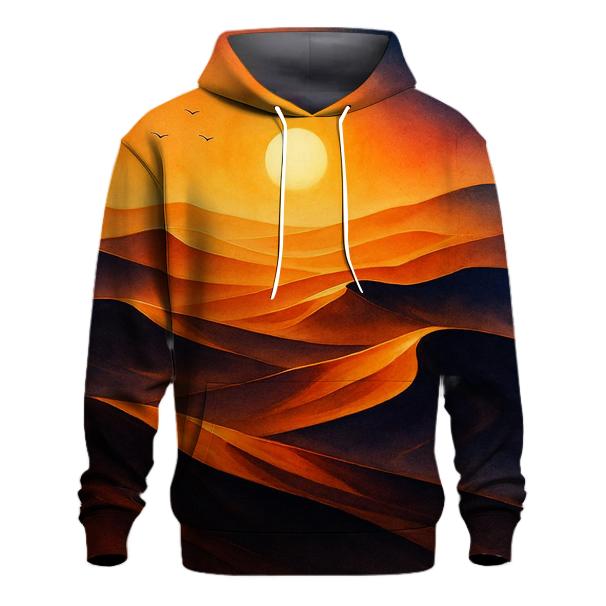 Cinder Dunes Emberfall graphic hoodies