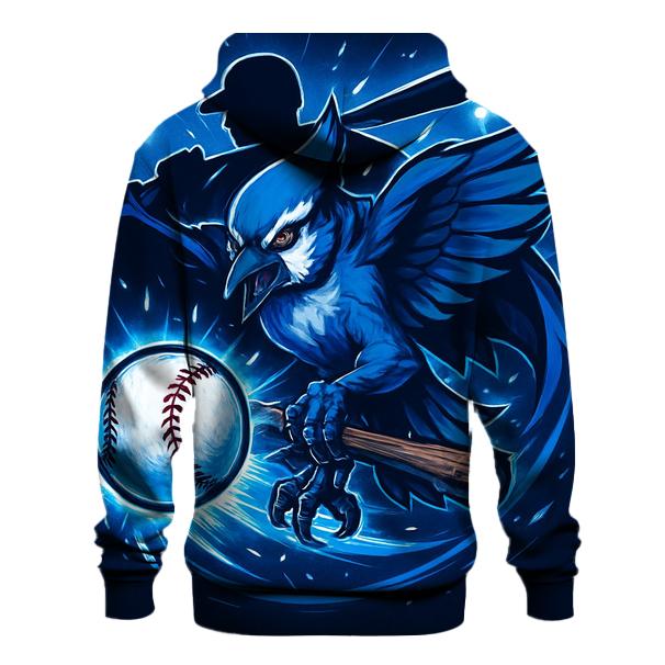Frozen Arc Blue Jays Slugger hoodies fashion