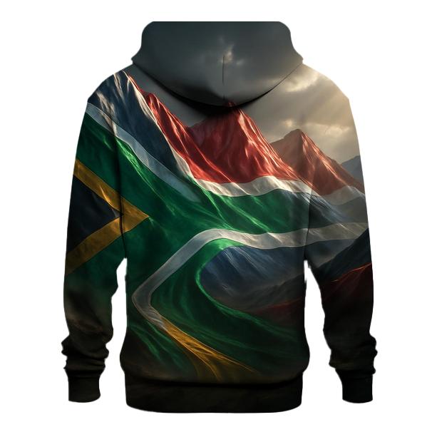 Metallic Horizon Flag South Africa pullover hoodies