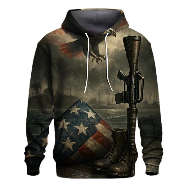 Harbor Of Honor Under A Stormlit Flag hoodie trends