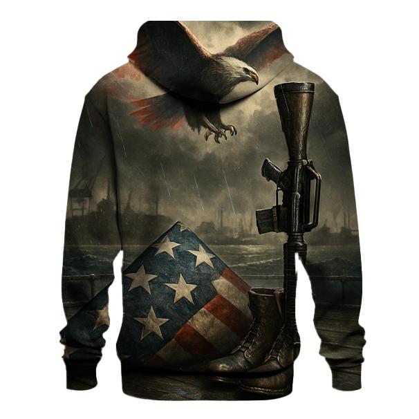 Harbor Of Honor Under A Stormlit Flag hoodie trends