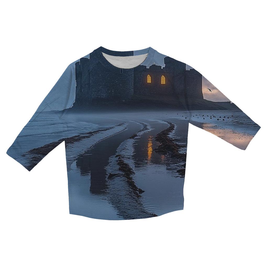 Mont Saint Michel - Normandy fashion 3/4 sleeve shirts