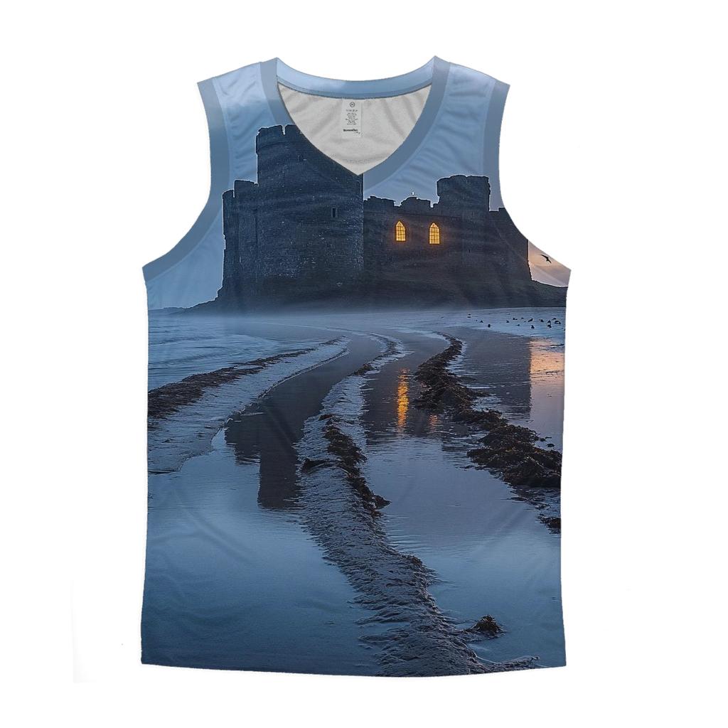 Mont Saint Michel - Normandy custom tank tops