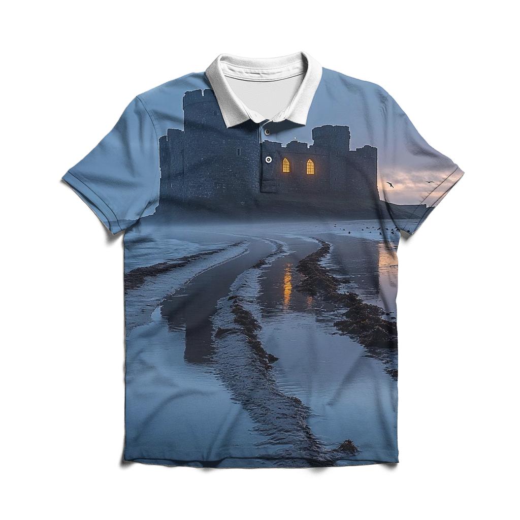 Mont Saint Michel - Normandy premium cotton polo shirts