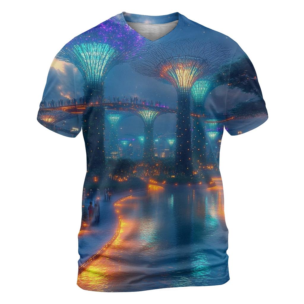 Gardens By The Bay - Singapore custom all-over print shirts
