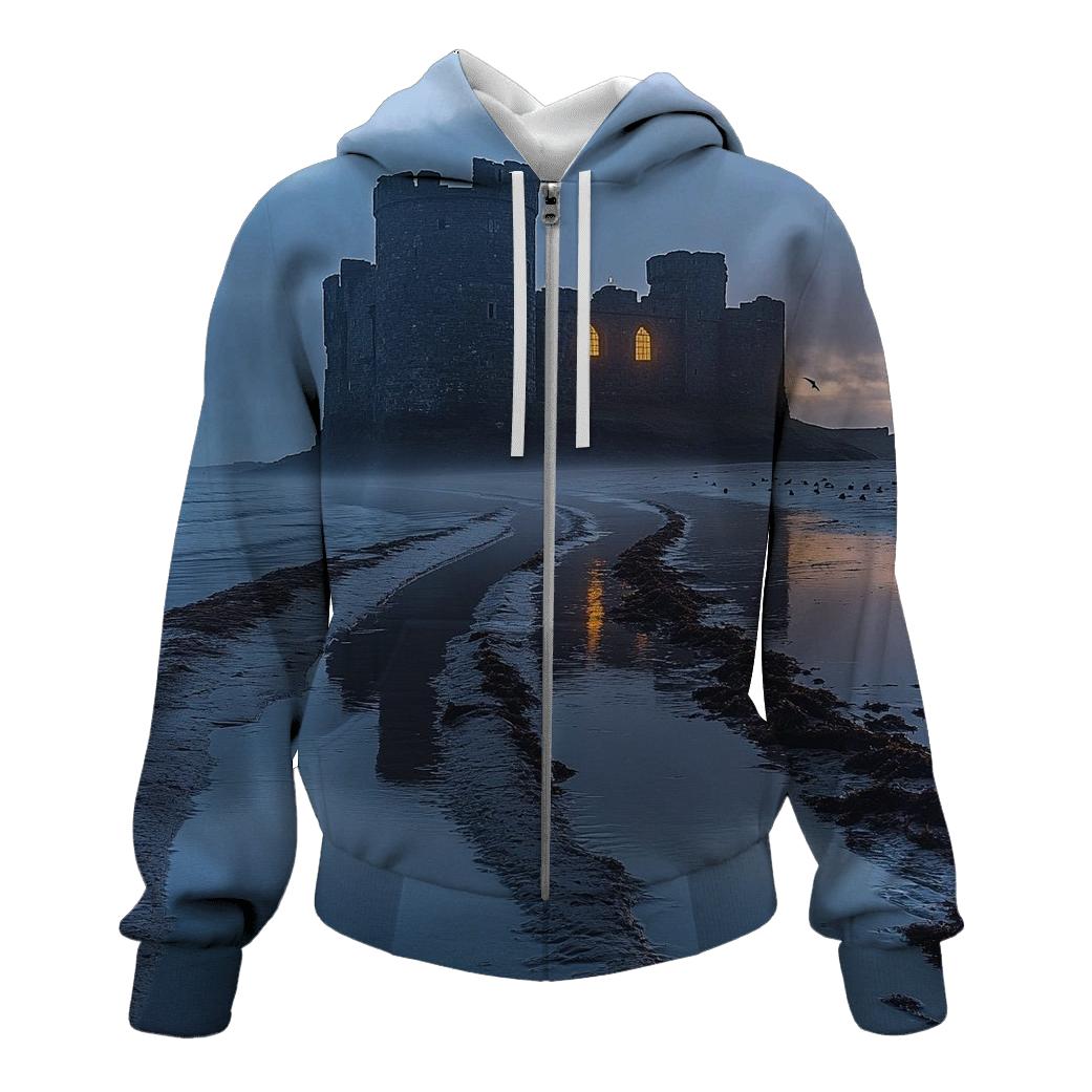 Mont Saint Michel - Normandy zip-up hoodies