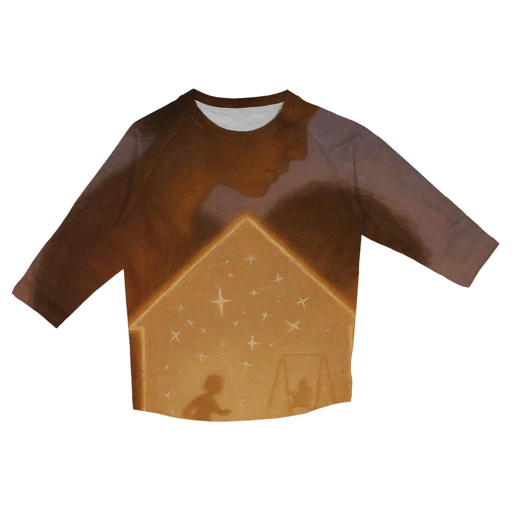 The Heart As Home The Place She Built Inside You custom 3/4 sleeve shirts