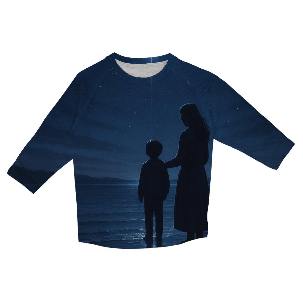 The Quiet North Star Her Love That Keeps You Oriented personalized 3/4 sleeve tees