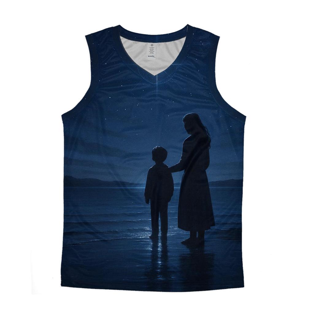 The Quiet North Star Her Love That Keeps You Oriented custom tank tops