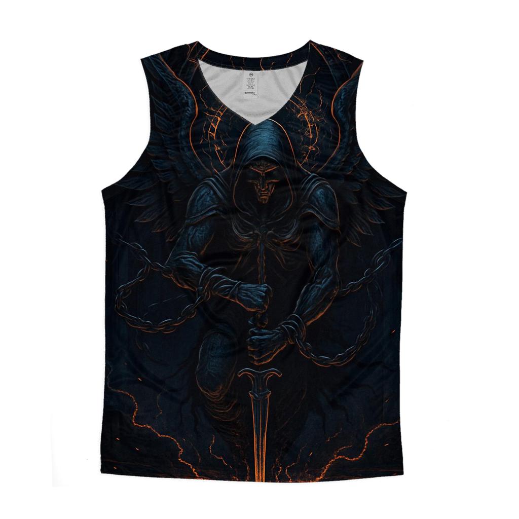 Iron Seraph Of The Eclipse Furnace cotton sleeveless tops