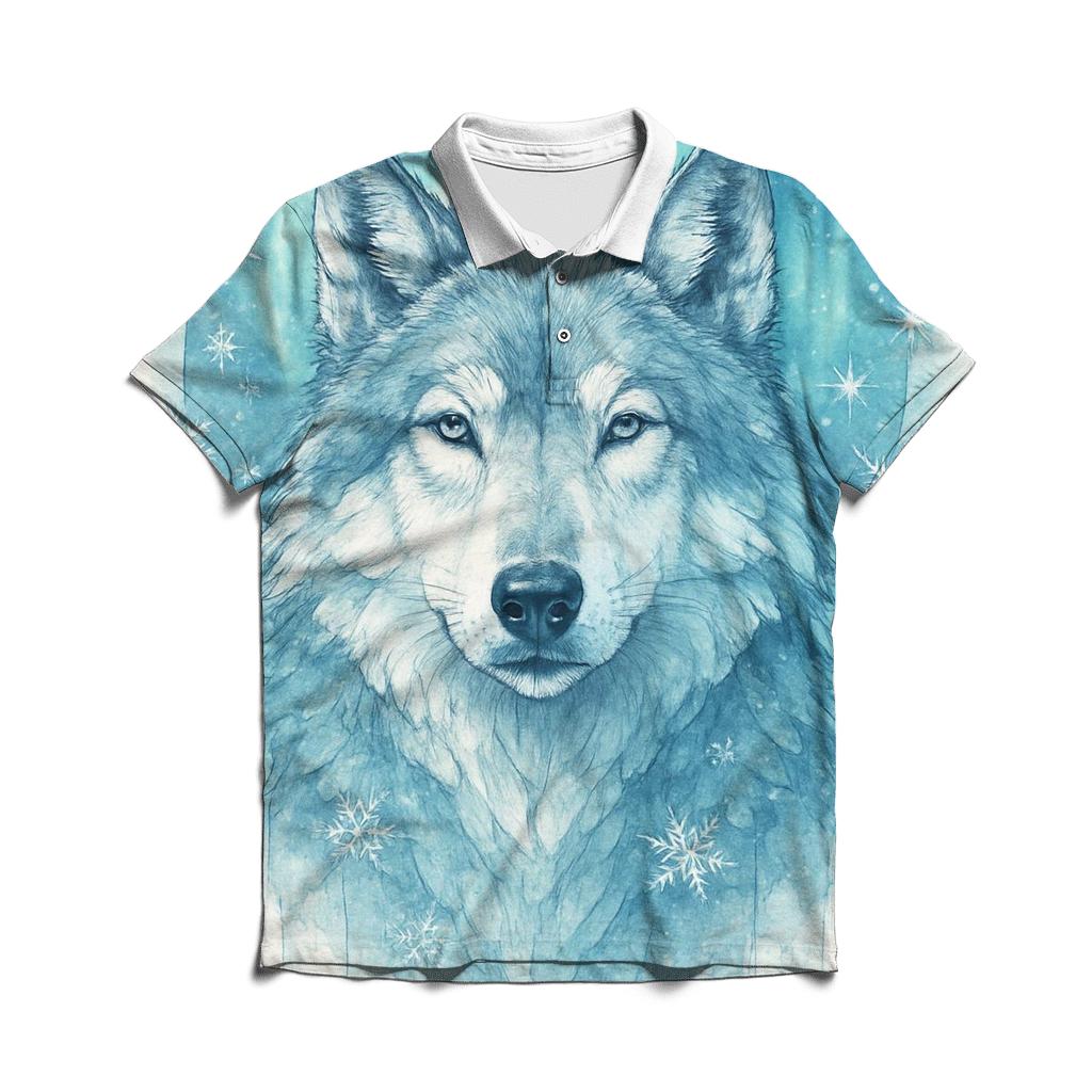 Aurora Warden Wolf designer slim fit polos