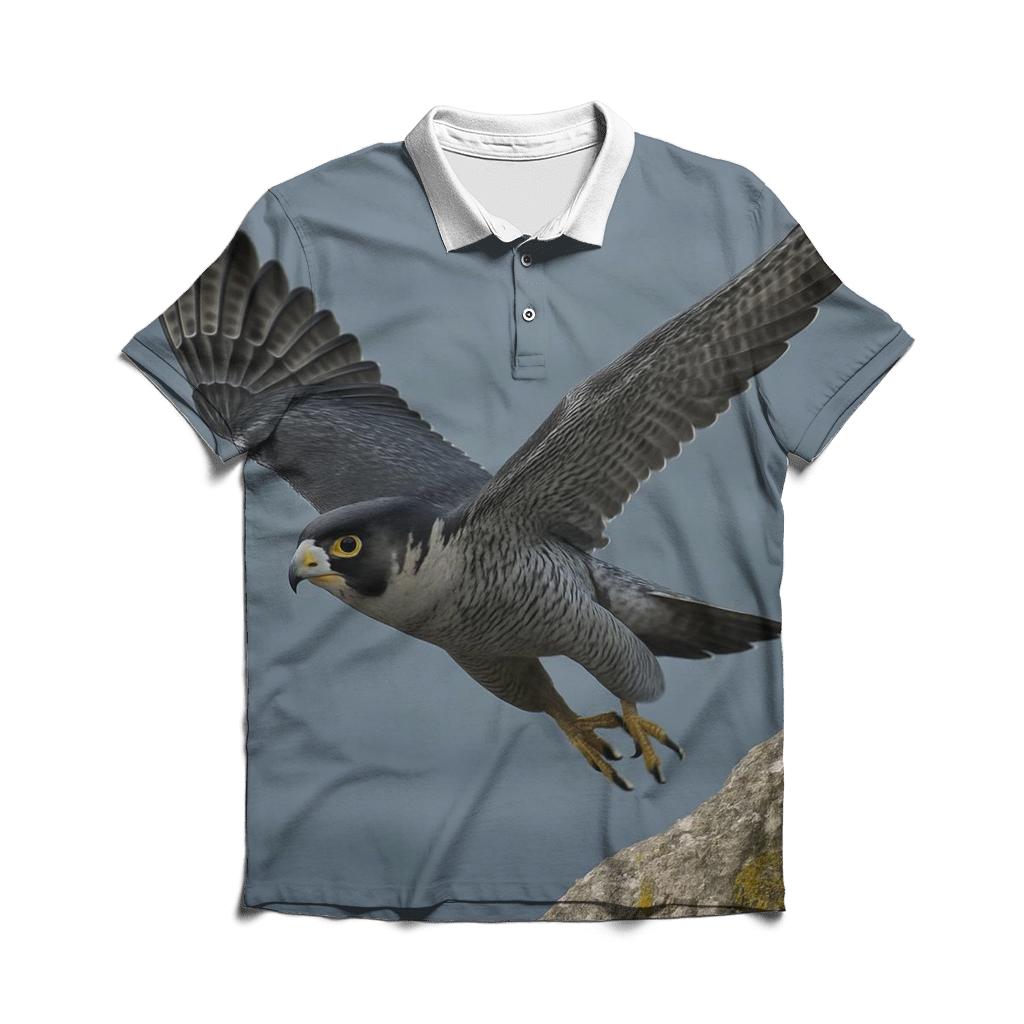 Breakwater Bolt Peregrine Falcon classic pique polos