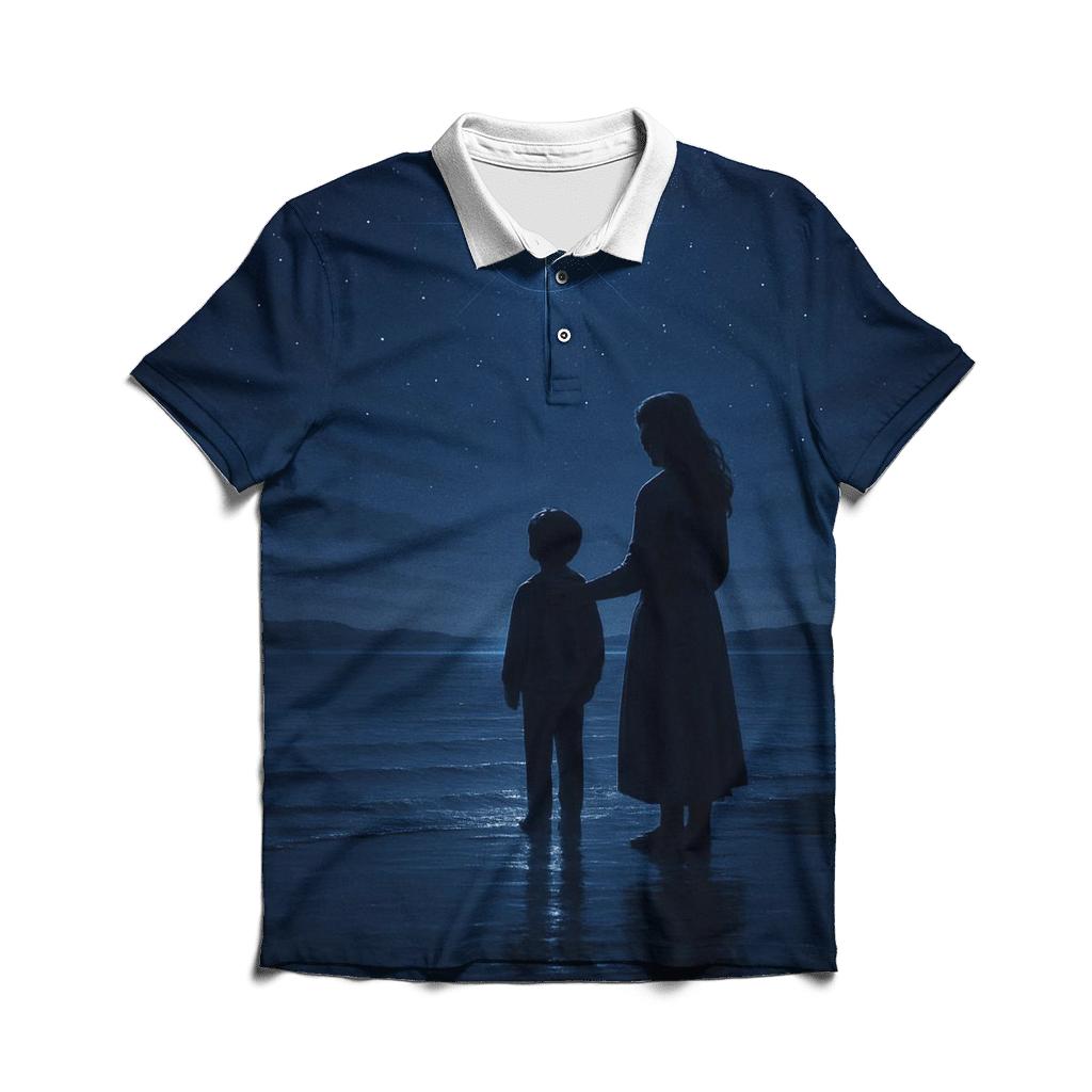 The Quiet North Star Her Love That Keeps You Oriented designer slim fit polos