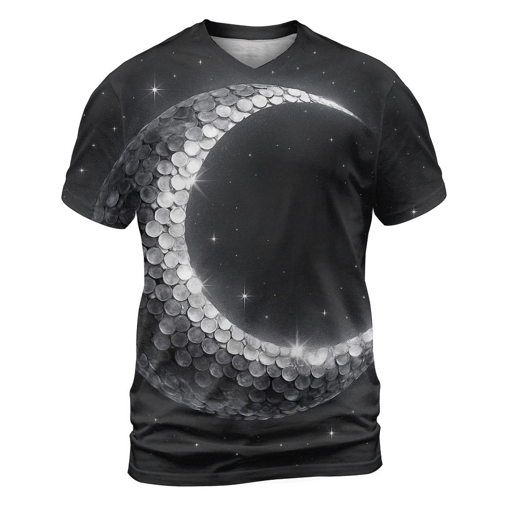 Sequin Eclipse Arc trendy printed shirt styles