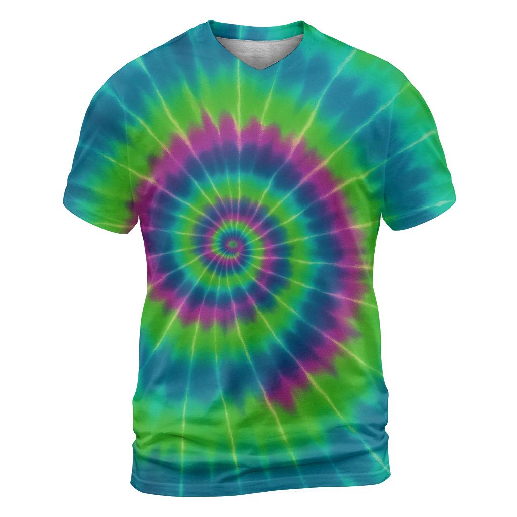 Aurora Overdye Spiral Nexus designer pattern shirts