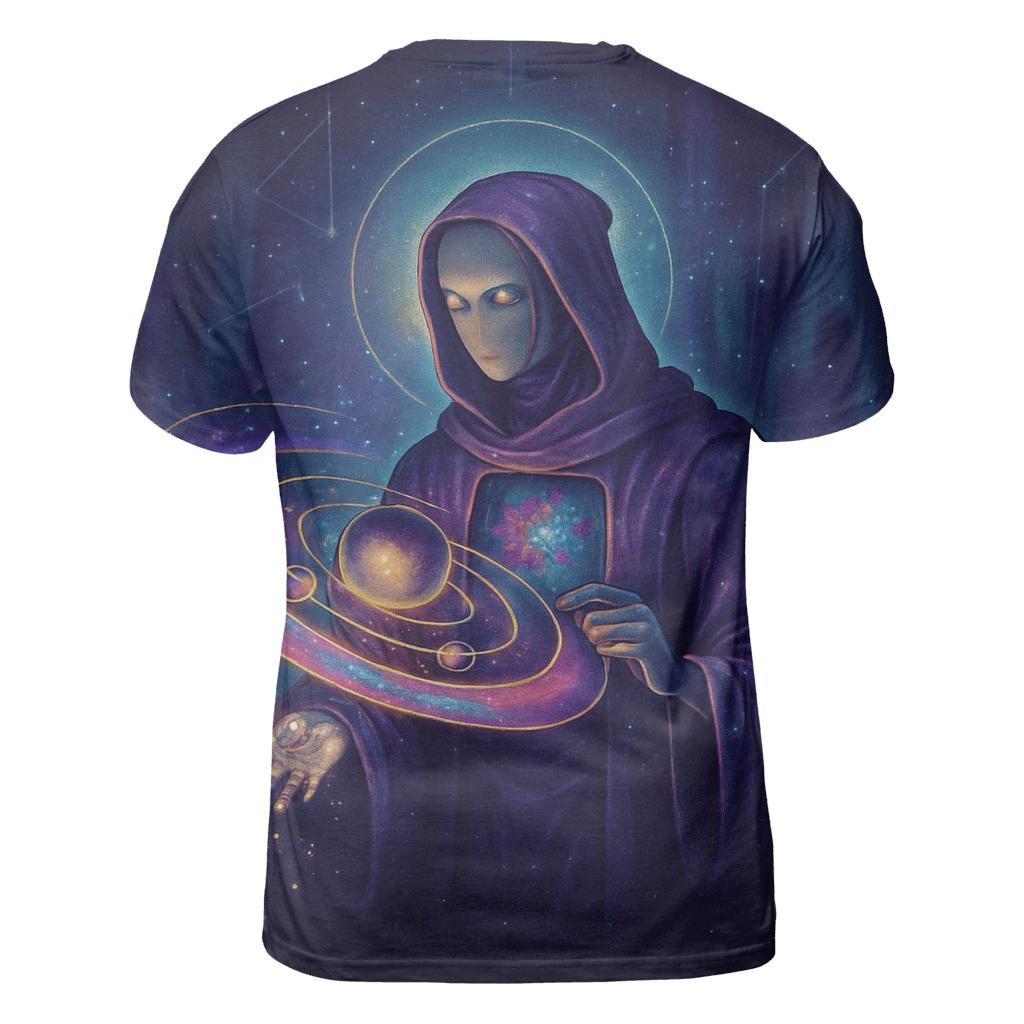 The Orrery Of The Living Nebula artistic all-over print tops