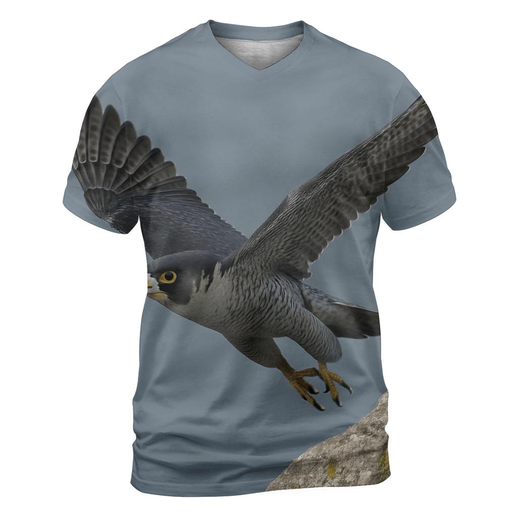Breakwater Bolt Peregrine Falcon trendy printed shirt styles