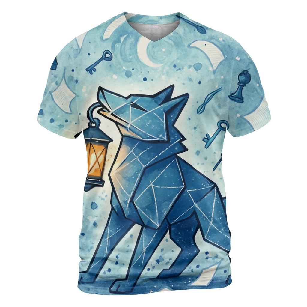Lantern Wolf Of The Paper Storm personalized full print shirts