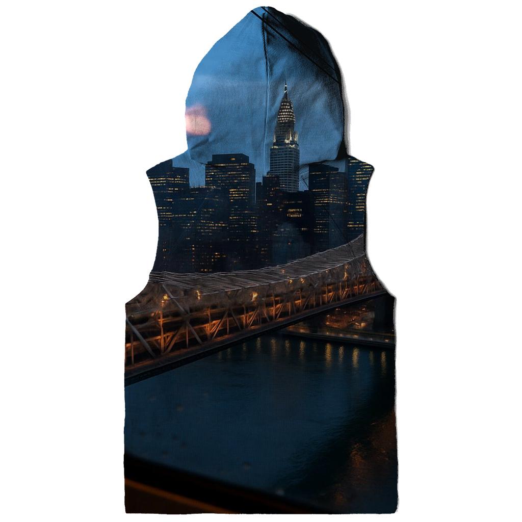 Roosevelt Island Tram Window Over Midtown pullover hoodies