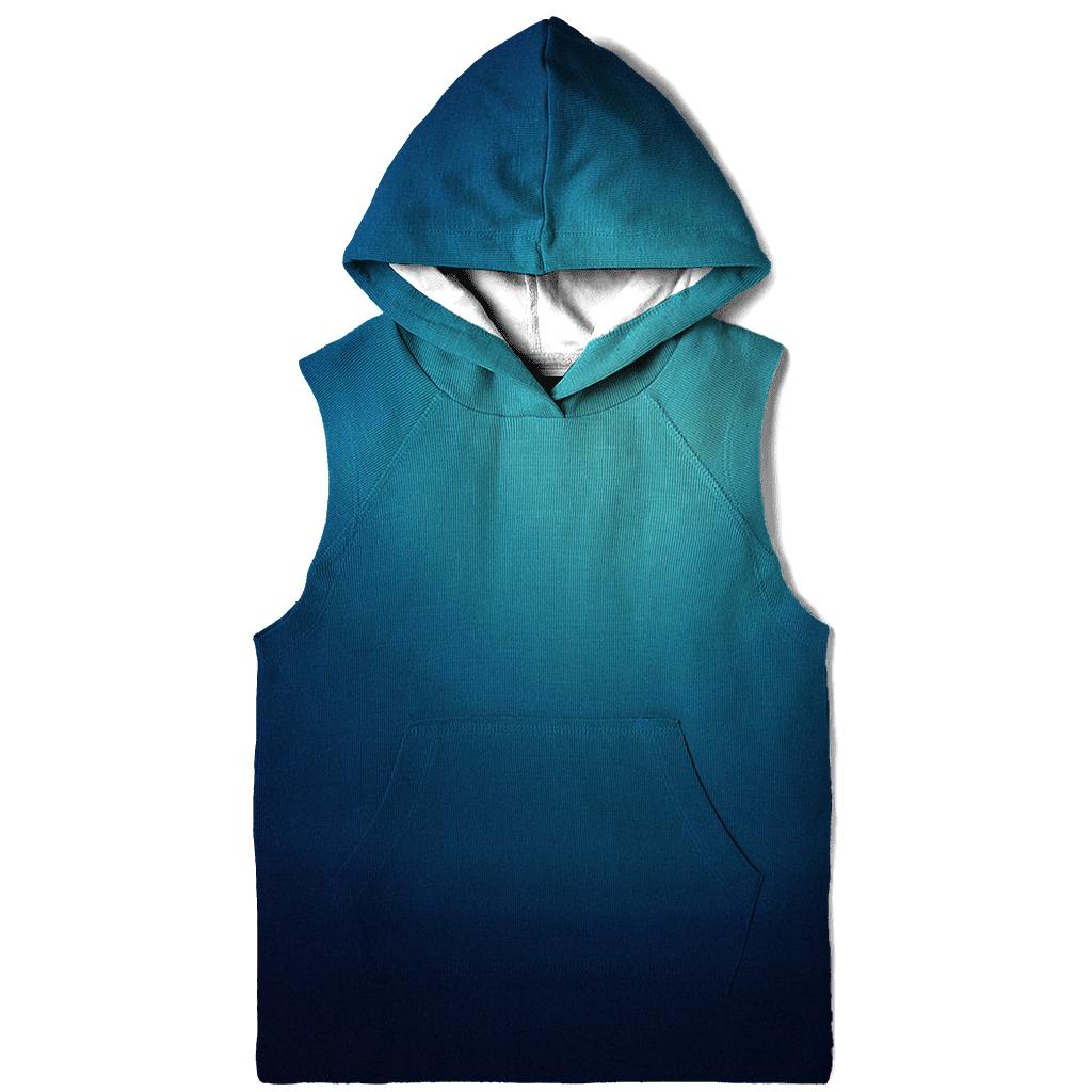 Polar Midnight Bloom Gradient embroidered hoodies