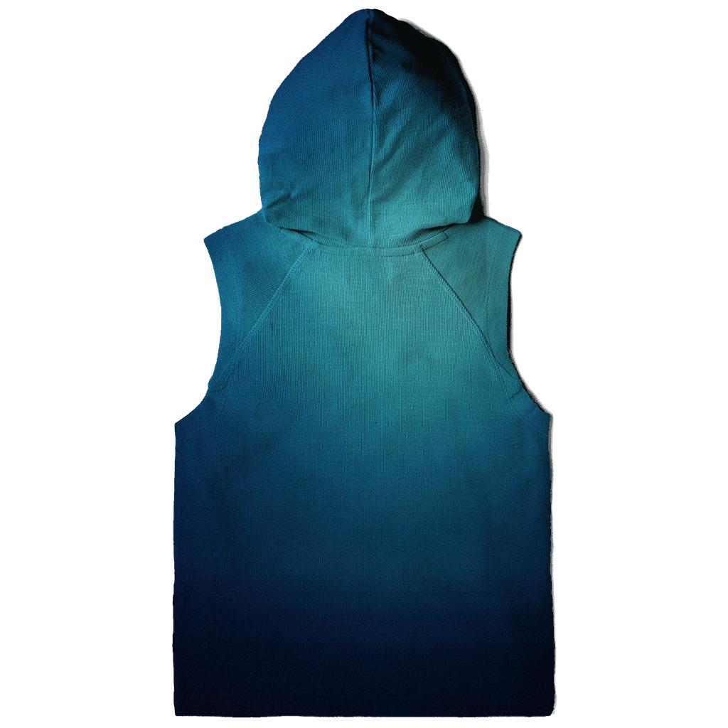 Polar Midnight Bloom Gradient embroidered hoodies