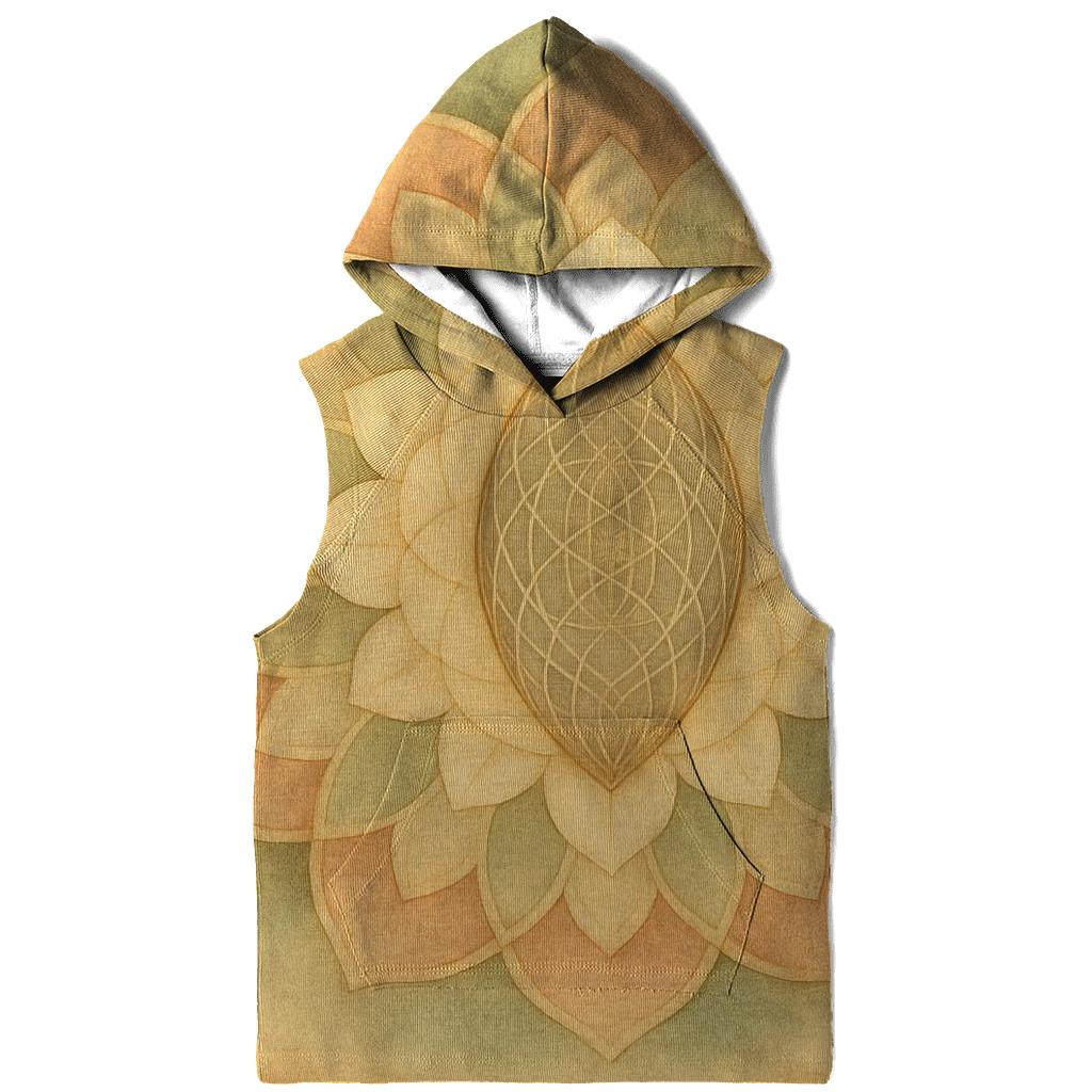 Harmonic Seed Geometry pullover hoodies