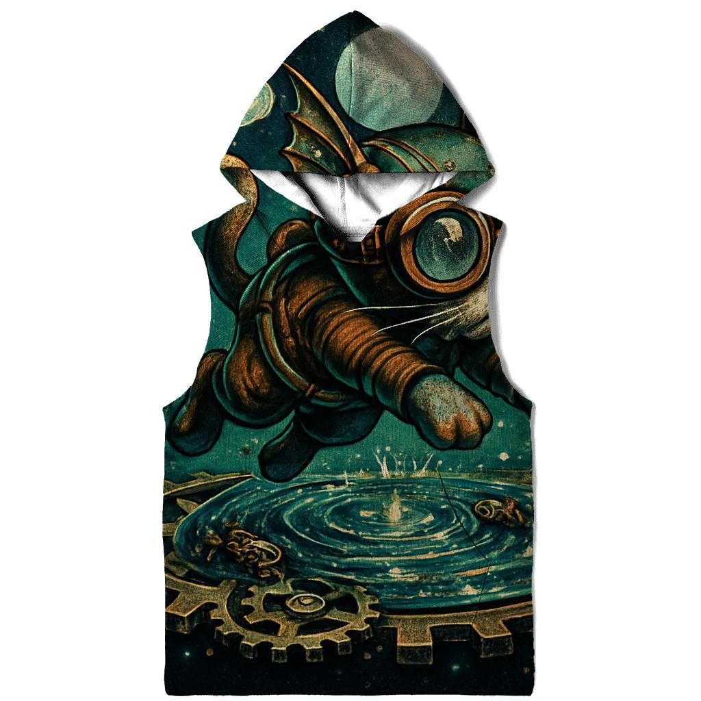 Clockwork Lagoon Cat hoodie designs